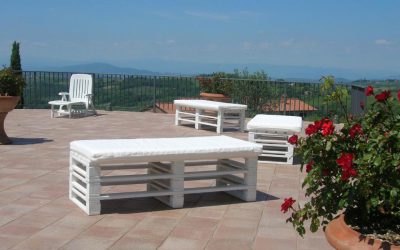 Appartamento in agriturismo vicino Firenze con piscina e vista panoramica