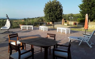 Appartamento in agriturismo vicino Firenze con piscina e vista panoramica