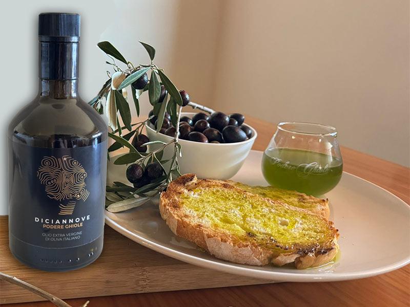 olio extra vergine di oliva toscano